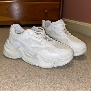 NWOT Chunky White Sneakers
